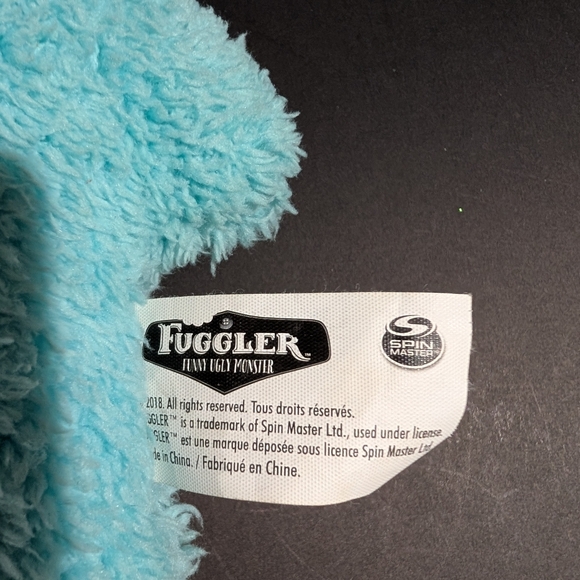 Fuggler Funny Ugly Monster Blue Rabid Rabbit Plush Doll Snuggler Edition 2018 - Picture 3 of 10
